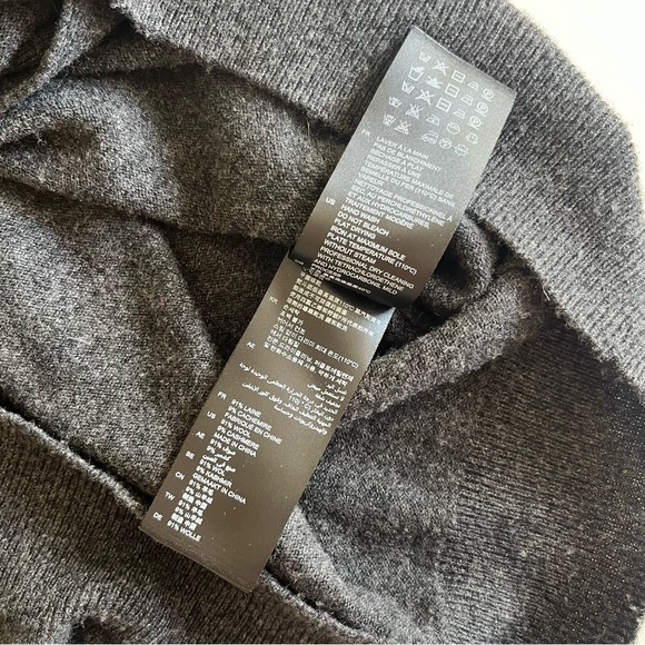 Sandro Paris Ivana Lace-up Corset Back Wool-cashmere Cardigan Sz 1 - Picture 11 of 11